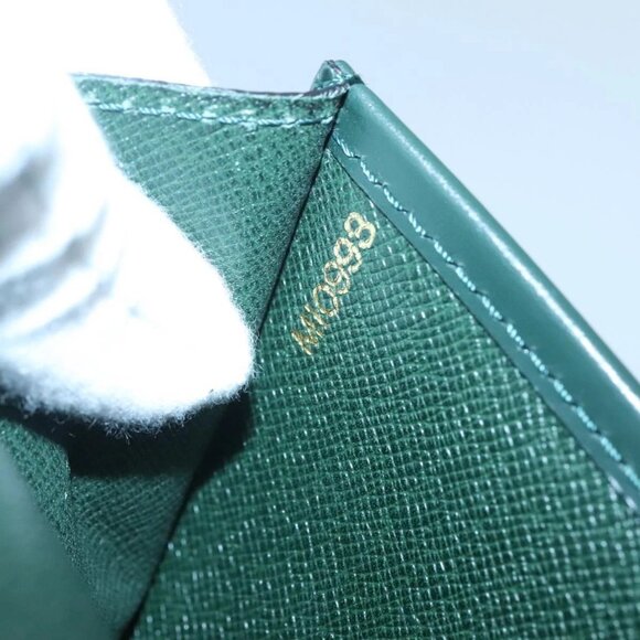 LOUIS VUITTON Taiga Pochette Amberop Clutch Bag Epicea LV Auth th5870 - Picture 9 of 16